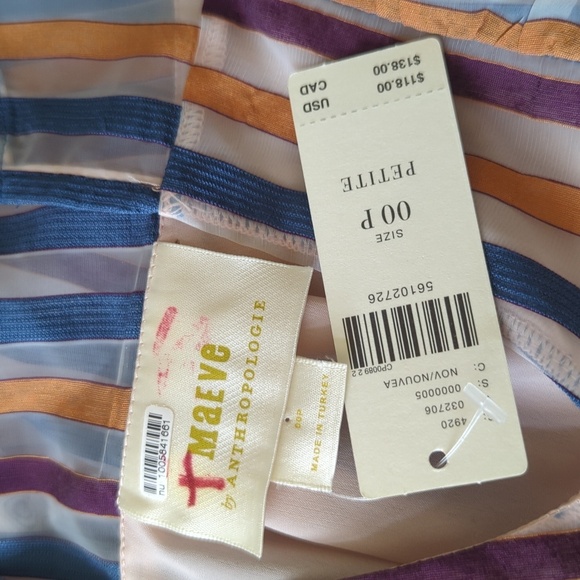 Anthropologie Maeve Elisabetta Ruffled Blouse - Picture 9 of 11